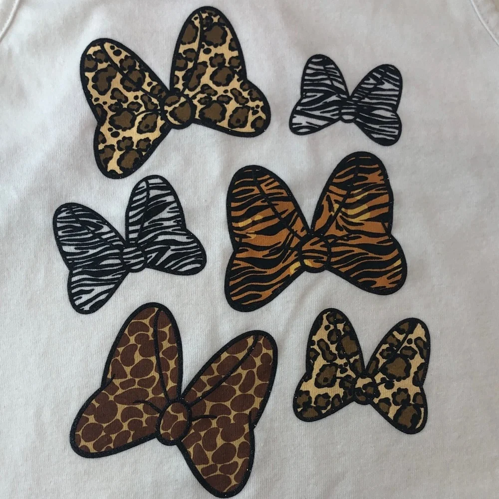 Disney 2 price set Animal Print Bows Tank Top & Leggings Top size Small Pants 5T